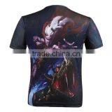 Sublimation Print Custom Design 92% Polyester 8% Spandex Mens t Shirt thumbnail-3