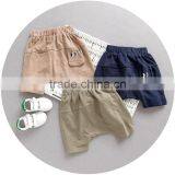 S17125A Wholesale Children Summer Solid Color Shorts Pants thumbnail-1