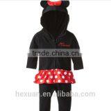 Spring Newborn Clothes Baby Polar Fleece Fabric Romper Long-sleeve Baby Cartoon Cotton Long-sleeved Boys Romper Baby Climbing thumbnail-6