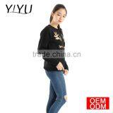 Christmas Jumper Sweater American Style Women Glitter Reindeer Party Knit Sweater thumbnail-5