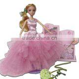 Chinese Bride Doll Sweet Wedding Dress Doll thumbnail-1