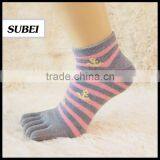 Japanese Stripe Toe Sock,bulk Wholesale Woman Socks thumbnail-2