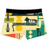 Sexy Mens Boxer High Quality Breathable Basic OEM Custom Man Underwear