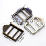 18mm Metal Alloy Adjustable Buckle Bag Backpack Luggage Slide Buckle Nickle/black/bronze BK-079 thumbnail-3