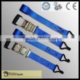 Tow Truck in Ratchet Tie Down Cam Buckle Cargo Lashing With Hooks and Rings Best Price Made by PES or PP thumbnail-1