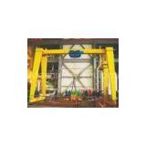 Light Duty 2 - 10 Ton Electric Gantry Crane With Wire Rope Hoist For Machinery Mills, Warehouse