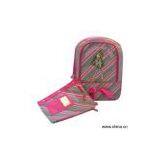 Sell School Bag (Pink With Grey) thumbnail-1