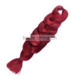 2016 Best Selling 165g Ombre Jumbo Hair Braid Synthetic Braiding Hair Many Colors For Sale thumbnail-5