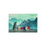 High Resolution RGB P20 Transparent LED Screen Scrolling Text LED Display thumbnail-1