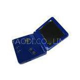 Blue LCD Screen Handheld Game Player With Built-in Games With Ac Adapter