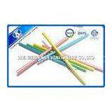 Colorful Round Wooden Graphite Pencil Set / HB Charcoal Pencils 7 Inch