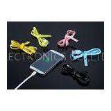 TPE Noodle Multifunction Micro Usb Charger Cable / SAMSUNg Galaxy S3 USB Cable