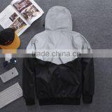 2016 Reflective Drawstring Waist Plaid Hooded Jacket thumbnail-4