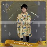 Colorful Fancy Cartoon Raincoat boys and girls kids Rainwear