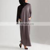 New Model Wholesale Islamic Clothing Latest Designs Women Dubai Abaya thumbnail-1