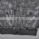 2015 Lastest Fashion Mens Handsome Spring Sliver pu Reflective Jacket thumbnail-6