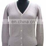 Long v Neck Button Cashmere Sweater 2017,Cable Knit Cashmere Sweater thumbnail-3