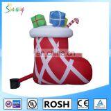 OEM Inflatable Christmas Sock Model for Chrismas Holiday