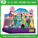 Princess inflatable large jump, inflatable large bounce house