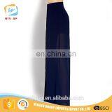 Ladies Casual Pleated be Seen Layered Wide Leg Loose Cheap Chiffon Palazzo Pants thumbnail-2