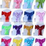 2015 Most Popular Items From Chinese Factory Organza Cheap Purple Ruffle Chair Sash thumbnail-3