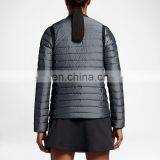 100% Polyester Lightweight Waterproof Wholesale Blank Varsity Fashion Nylon Jackets Women thumbnail-4