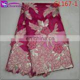 Charinter African Organza Lace Fabrics GL167 thumbnail-2