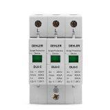 Home Lightning Protection Surge Arrester Surge Protector 40ka-3p Communication Signal Lightning Protection SPD thumbnail-2