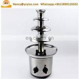 Upgrade Stainless Steel 4 Tiers Battery Chocolate Fondue Fountain thumbnail-5