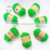 Hot selling  100% nylon feather yarn for hand knitting