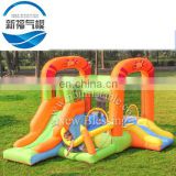 Inflatable Oxford Bouncer Castle Jumping Bouncing with Slide for Sale Custom Accessories Western Customized Logo Air 1Pcs Min