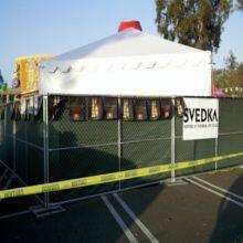 SCREEN, 8FTx12FT, 85% OBSCURITY, GRN