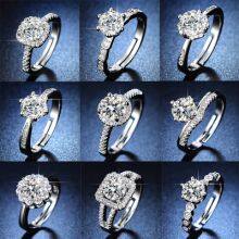 DEF Color Created Diamond White Clear Moissanite Russia Forever Brilliant Jewelry Moissanite thumbnail-2