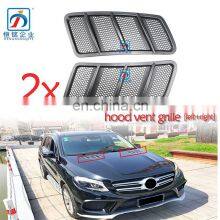 Brand New Aftermarket GL Class Hood Air Vent Grill Cover For W166 Bonnet thumbnail-2