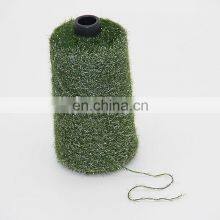 Cat Hair Crystal Shining Feather Yarn 100% Polyester Dyed Colors Fancy Yarn for Flat Machine Sweater Knitting thumbnail-3
