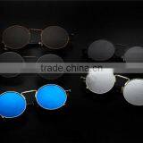 Metal Steampunk Small Round Circle Frame Sunglasses Eyewear thumbnail-4