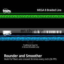 Wholesale 8 Strands High Strength 300m PE Braided Fishing Line 6 Colors Super Strong Seawater Ocean Fishing Line thumbnail-4