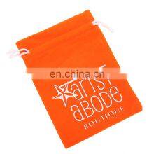 2021 Custom Made Colors Jewelry Drawstring Dust Bags Velvet For Gift thumbnail-4