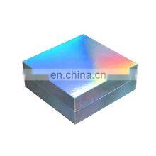Custom Paper Cosmetic Subscription Box Packaging With Logo Recycled Holographic Packaging Box