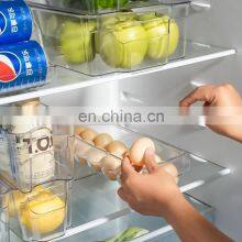 Kitchen Plastic Drawer Containers Food Egg Holder Lid Fresh-keeping Refrigerator Fridge Organizer Container Set Egg Storage Box thumbnail-2