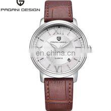 PAGANI DESIGN 2759 New Luxury Brand Rose Gold Causal Calendar Chronograph Analog Quartz Movement Sports Elegant Women Watch thumbnail-5