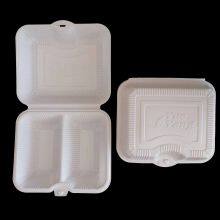 CT5 Factory Customize Disposable Hinged Lid Clamshell Blister Food Container for Buger Noodles thumbnail-4