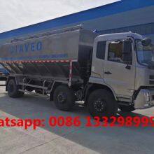 Dongfeng Tianjin 6*2 LHD 10 Wheels 30cbm Bulk Feed Transported Truck for Sale thumbnail-2