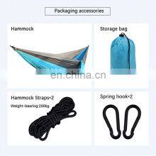 Folding Double Hanging Wholesale Swing Portable Nylon Outdoor Camping Hammock thumbnail-4