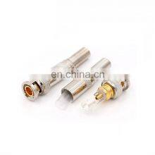 RG59 Coaxial BNC Connector Solderless BNC Connector Male Connector for Cctv Camera 75ohm