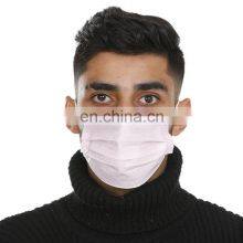 Free Sample Disposable Facemask 3 Ply Mouth Cover Mask Tapabocas Mascarilla 3 Pliegues