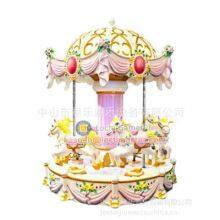 Taile Amusement Park, Zhongshan, Guangdong Children's Rotary Luxury Mini-coin-operated Playground Palace Horse Transfer thumbnail-3