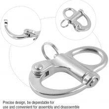 304/316 Stainless Steel Fixed Eye Snap Shackle thumbnail-2