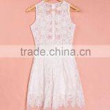 New Fashion Ladies Dress Sleeveless Lace Dress Sexy Evening Dress thumbnail-4