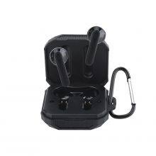 TWS Solar Panel Charging Earbuds Mini Touch Wireless Earphones thumbnail-1